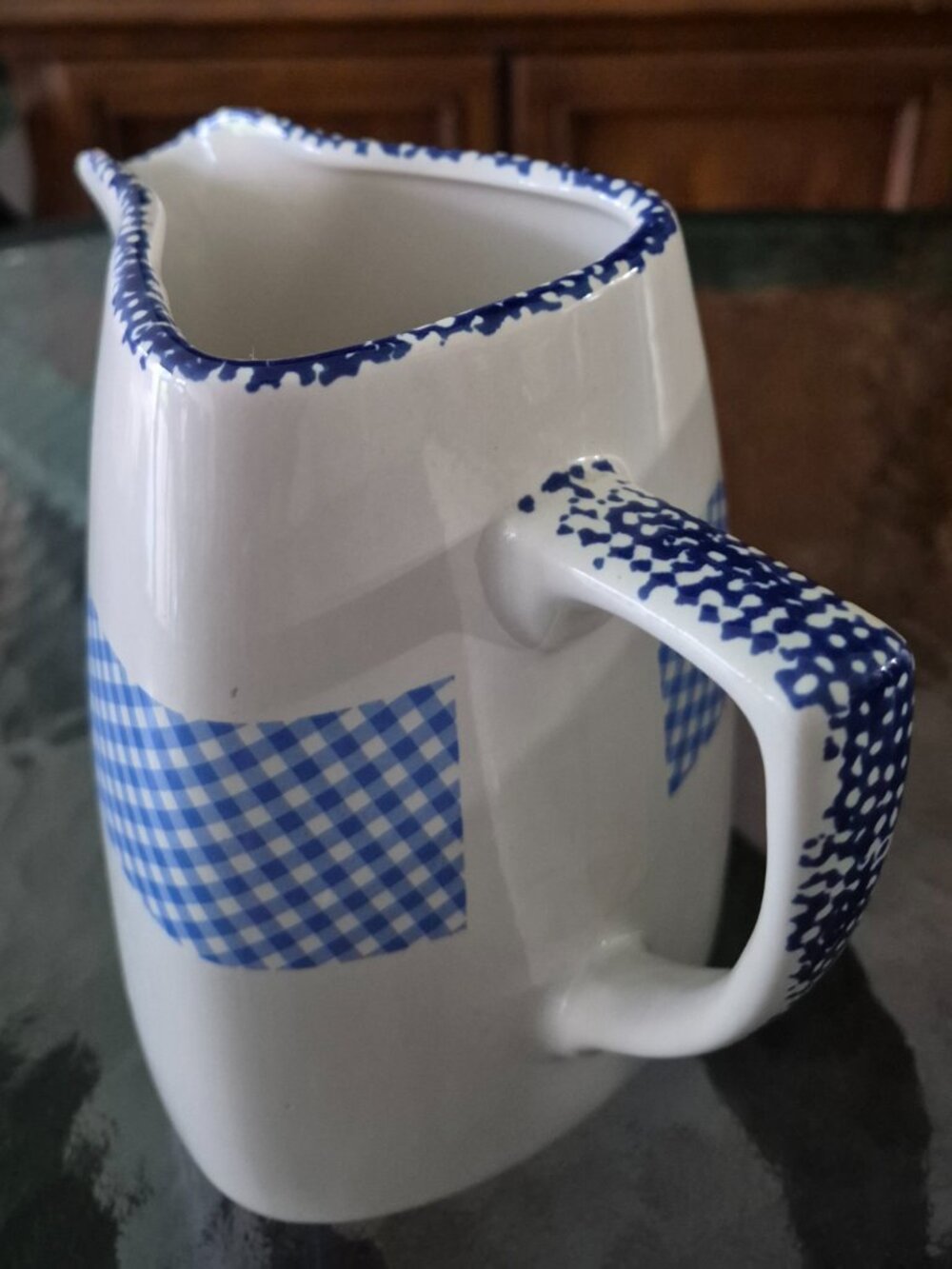 Vintage Ceramic Pitcher - Picture 3 of 3